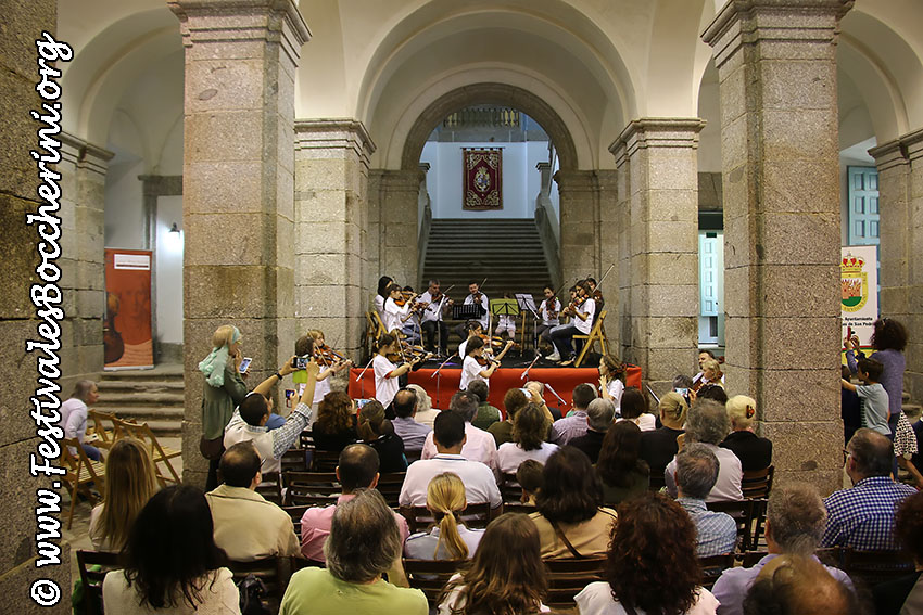 Concierto final Encuentros Pedagógicos - XII Festival Boccherini - Arenas de San Pedro - Festivales Boccherini