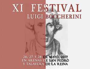 Cartel XI Festival Boccherini 2017