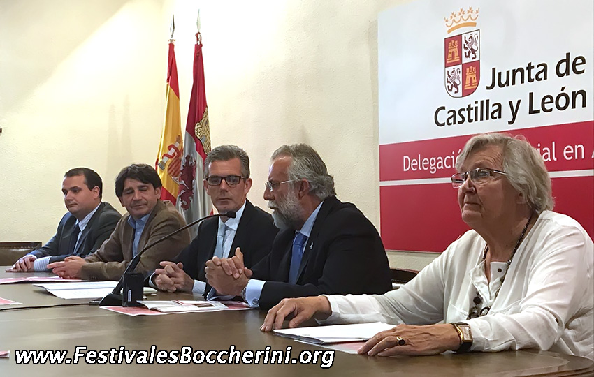 Rueda Prensa Presentación Festivales Boccherini 2017