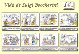 Láminas de Guillermo Summers sobre Luigi Boccherini